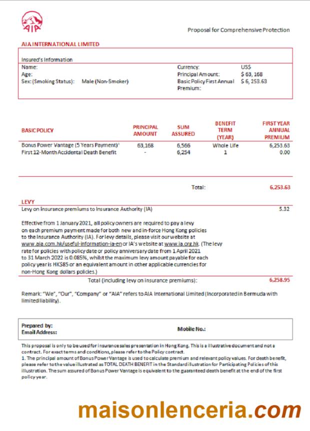 USA AIA faktura słowo i PDF szablon